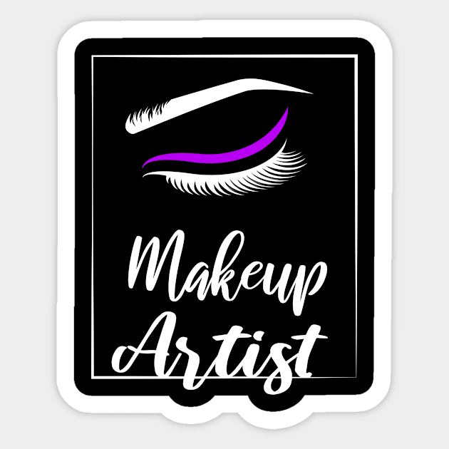 Make Up Artist Sticker by MoodPalace